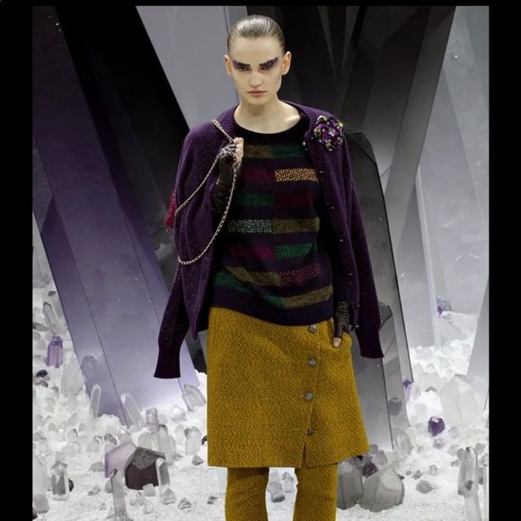 Chanel 12 A Fall Runway Ready to Wear Collection Wool Blend Pullover Sweater NWT - Picture 9 of 10